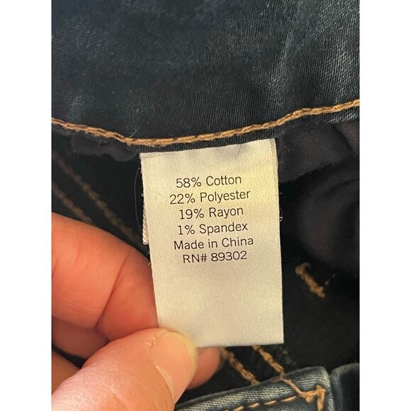 SO Ultimate Low Rise Jeggings Jeans Junior Women's Blue 9 /29w - Picture 7 of 7